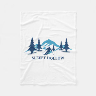 Sleepy Hollow Iowa Ski Resort Skifahren Skifahren  Fleecedecke
