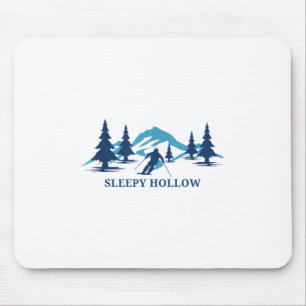 Sleepy Hollow Iowa Ski Resort Skifahren Skifahren  Mousepad