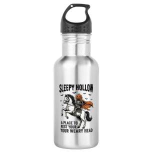 Sleepy Hollow Kopf-loser Reiter Vintage Halloween Edelstahlflasche
