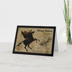 Sleepy Hollow kopfloser Reiter 2 Karte