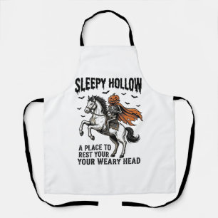 Sleepy Hollow Kopfloser Reiter Vintage Halloween Schürze