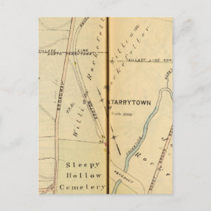 Sleepy Hollow, New York 2 Postkarte