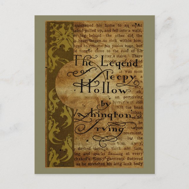 Sleepy Hollow Postkarte (Vorderseite)