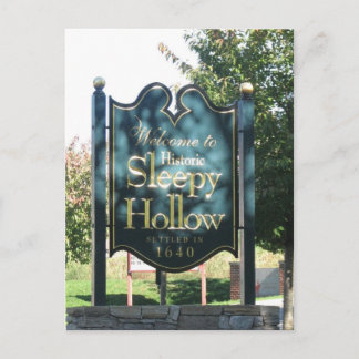 Sleepy Hollow Postkarte
