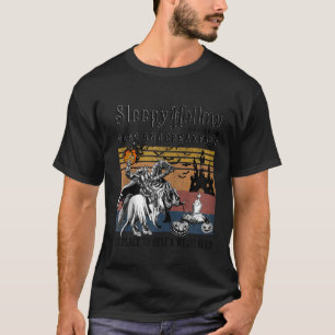 Sleepy Hollow Retro Vintager, kopfloser Saal T-Shirt