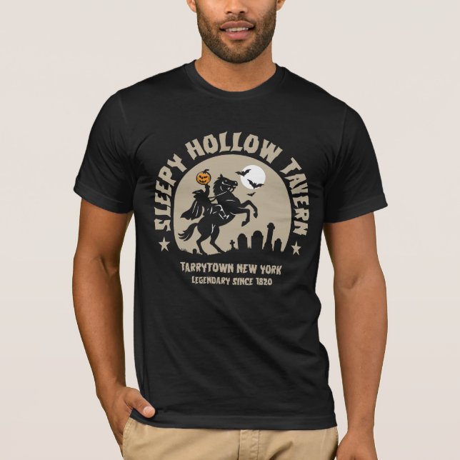 Sleepy Hollow Tavern T - Shirt Grabstein (Vorderseite)