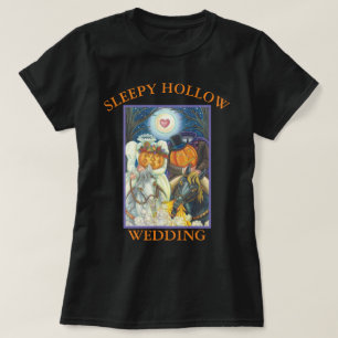 SLEEPY HOLLOW WEDD HALLOWEEN BASIC T - SHIRT Blk