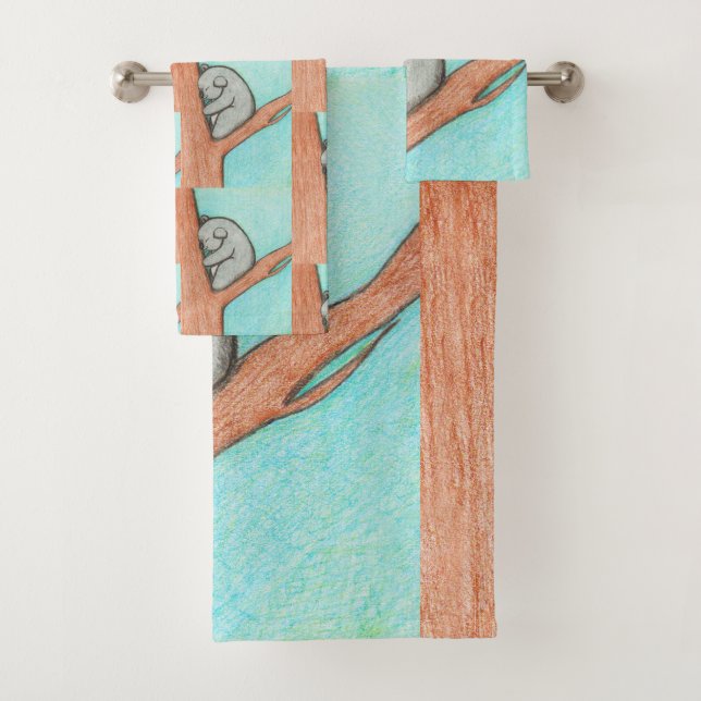 Sleepy Koala Badhandtuch Set (Insitu)