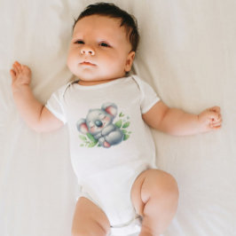 Sleepy Koala Bear Baby Strampler