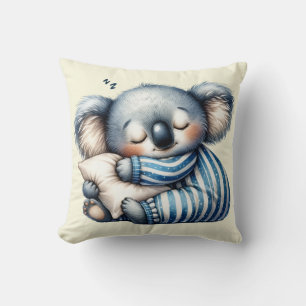 Sleepy Koala Bear Throw Kissen