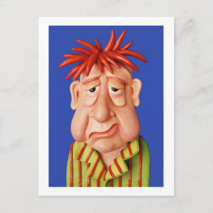 Sleepy Man Postkarte