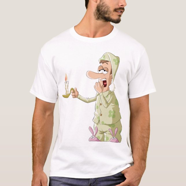 Sleepy man Shirt (Vorderseite)