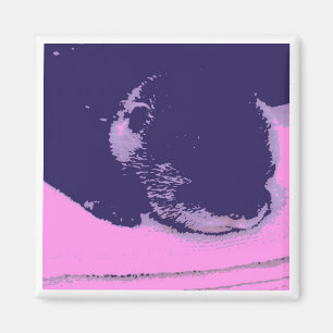 Sleepy Otter Magnet