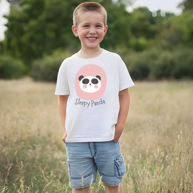 Sleepy Panda T-Shirt (Von Creator hochgeladen)