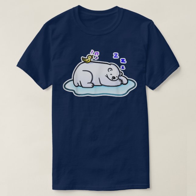 Sleepy Pol-ar Bea-r Classic T-Shirt (Design vorne)