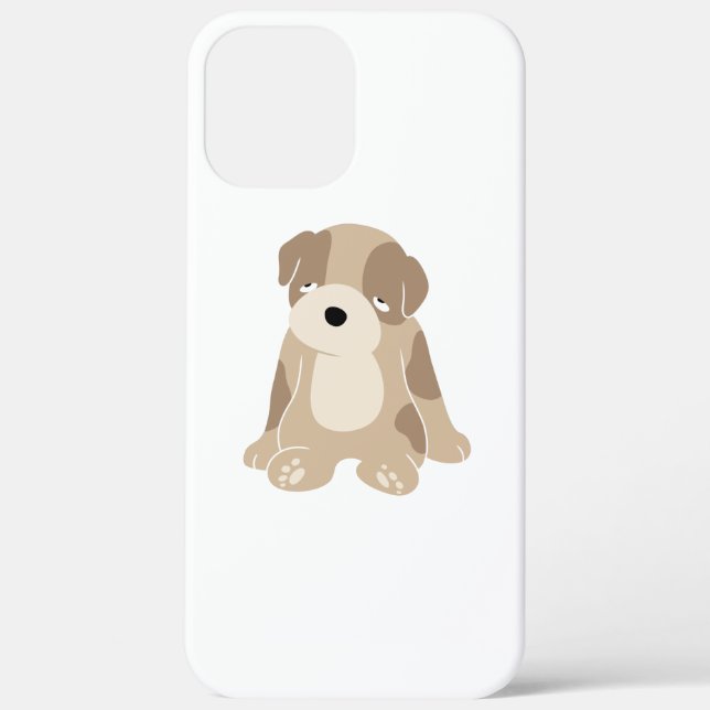 Sleepy Puppy Case-Mate iPhone Hülle (Rückseite)