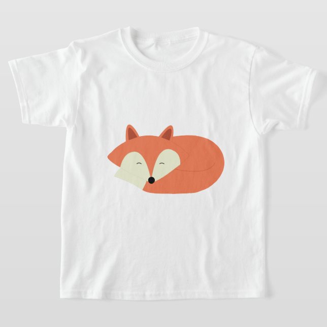 Sleepy Red Fox T-Shirt (Ablage )