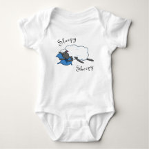 Sleepy Sheepy Baby Bodysuit