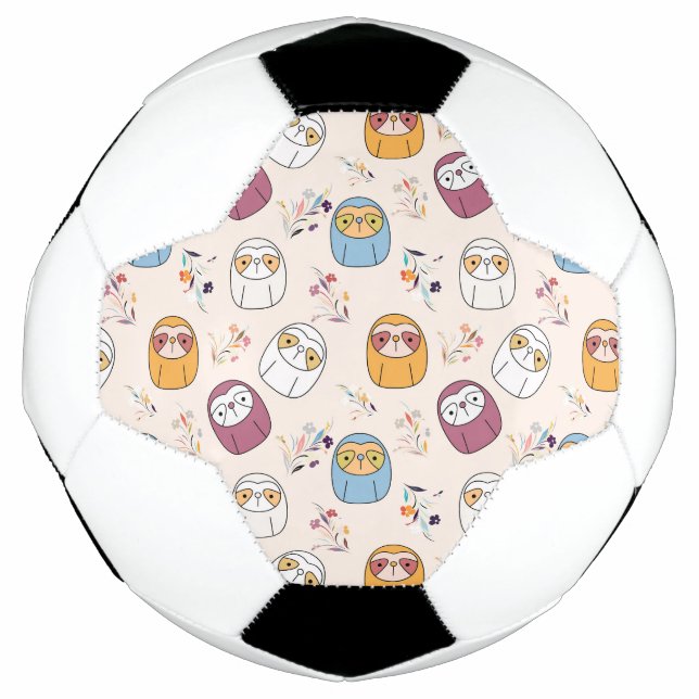 Sleepy Sloth Fußball (Vorderseite)