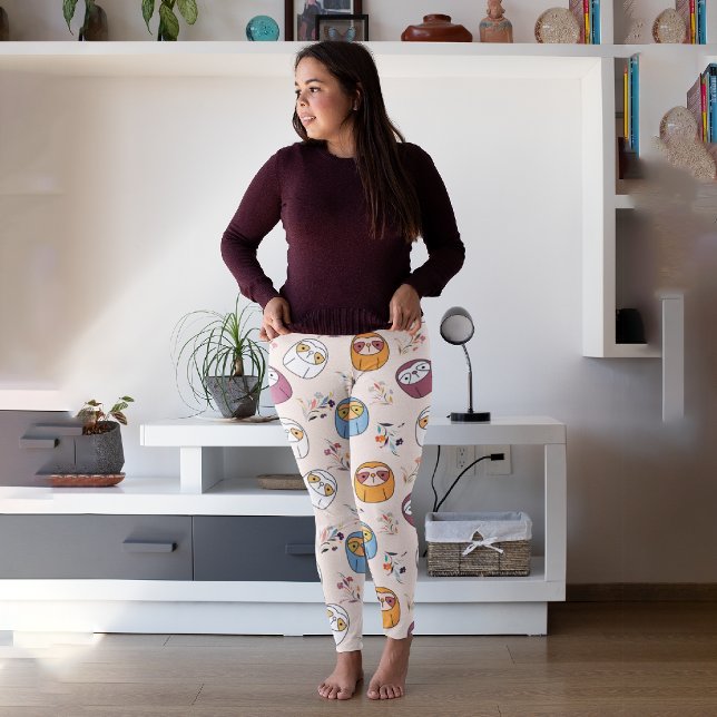 Sleepy Sloth Leggings (Von Creator hochgeladen)