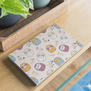 Sleepy Sloth Notizblock