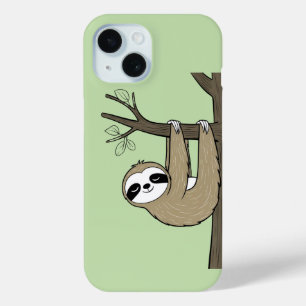 Sleepy Sloth on Branch - Entspannen Sie grün Case-Mate iPhone Hülle
