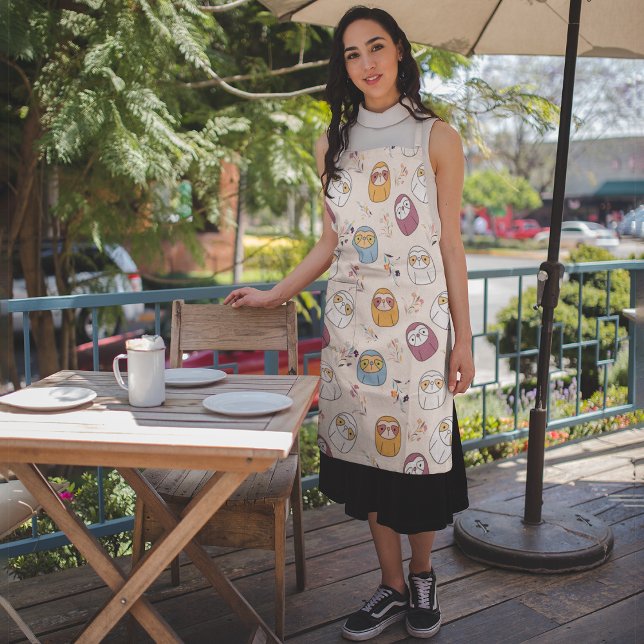 Sleepy Sloth Schürze (Von Creator hochgeladen)