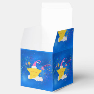 Sleepy Stars Blue Star Sky Geschenkschachtel
