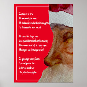 Sleepy Weihnachten Poster