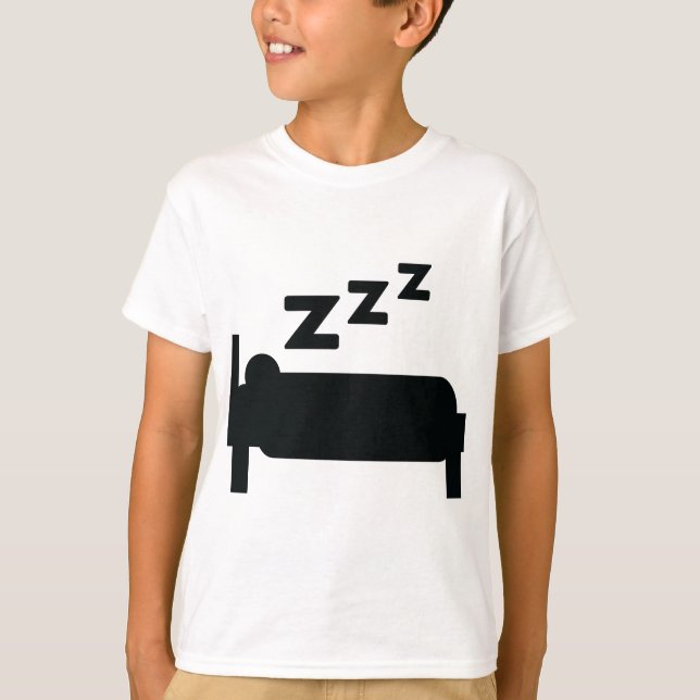 Sleepyhead zzz Schlafen T-Shirt (Vorderseite)