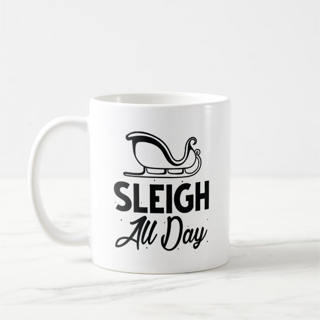 Sleigh All Day Kaffeetasse (Links)