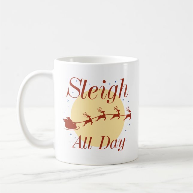 Sleigh All Day Kaffeetasse (Links)