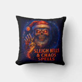 Sleigh Bells & Chaos Spells Weihnachten Kissen