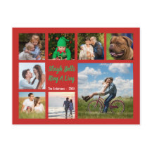 Sleigh Bells Ring 8 Familienfoto Collage
