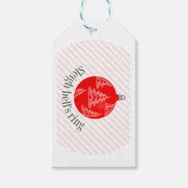 Sleigh Bells Ring Geschenkanhänger