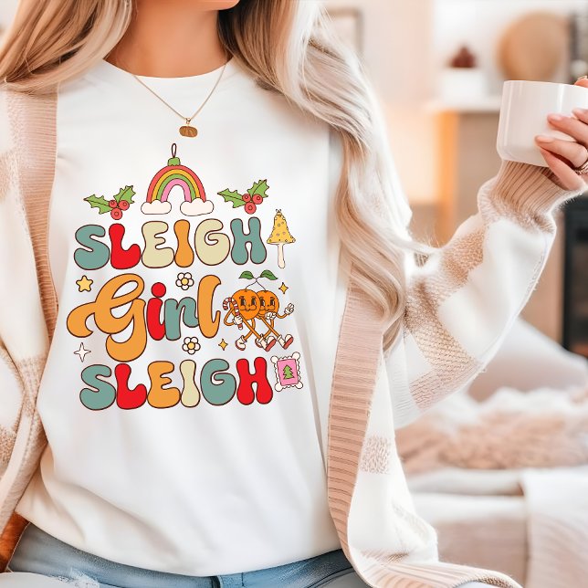 Sleigh Girl Sleigh Groovy Tri-Blend Shirt (Von Creator hochgeladen)