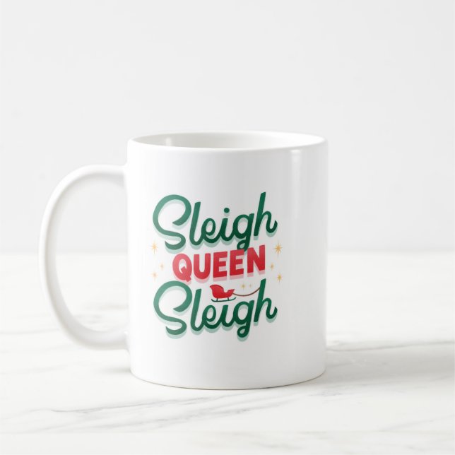 Sleigh Queen Sleigh Tasse (Links)