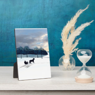 Sleigh Ride Fotoplatte