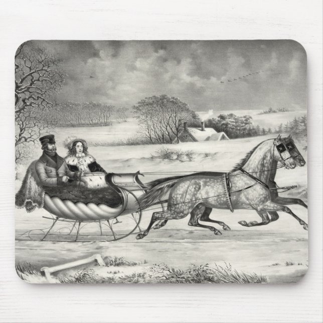 Sleigh Ride-Mauspad Mousepad (Vorne)