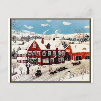 Sleigh Ride Postkarte
