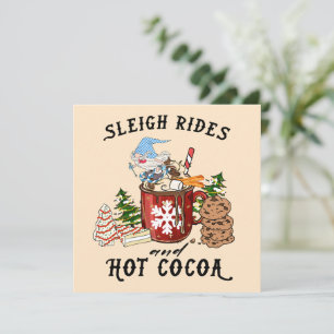 Sleigh Rides und Hot Cocoa