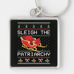 Sleigh The Patriarchy I Schlüsselanhänger