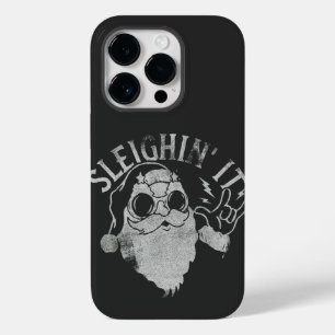 Sleighin It Funny Santa Sleigh Weihnachten Case-Mate iPhone 14 Pro Hülle