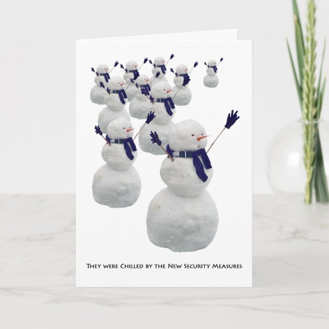 Sleighport Security 2010 Feiertagskarte (Vorderseite)