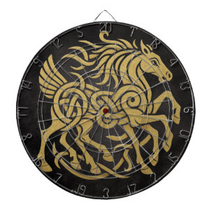 Sleipnir Achtbeiniges Pferd Nordische Mythologie D Dartscheibe