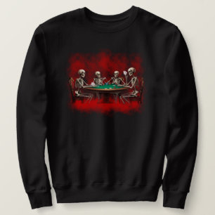 Sleletts Poker Sweatshirt spielen