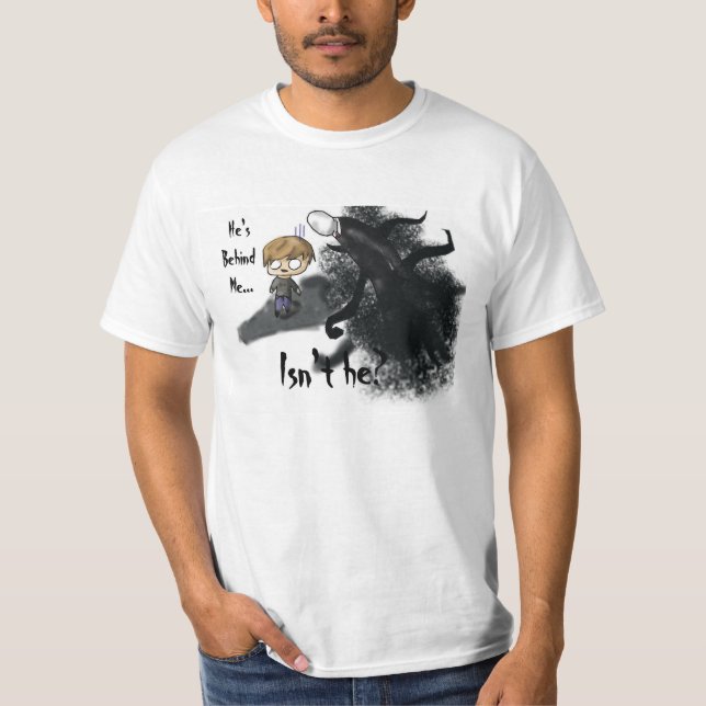 Slenderman Pewdie T - Shirt (Vorderseite)