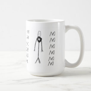 Slenderman Tasse kein Papier