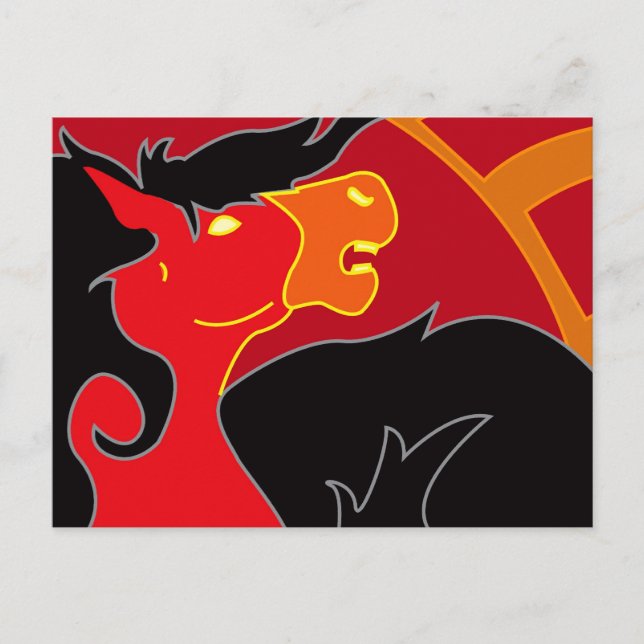 Slepinir Postcard Postkarte (Vorderseite)