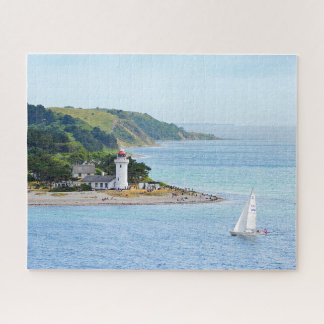 Sletterhage Lighthouse, Dänemark Puzzle (Horizontal)
